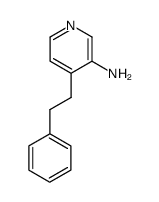 4-phenethyl-pyridin-3-ylamine结构式
