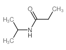 Propanamide,N-(1-methylethyl)-结构式