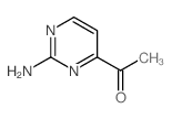 1-(2-氨基-4-嘧啶基)乙酮结构式