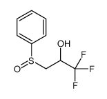 3-(benzenesulfinyl)-1,1,1-trifluoropropan-2-ol Structure