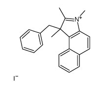 1,2,3-Trimethyl-1-(phenylmethyl)-1H-benz[e]indolium iodide picture