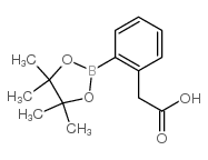 2-羧基甲基苯硼酸频那醇酯结构式
