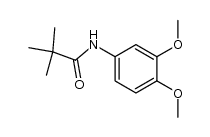 3',4'-dimethoxy-2,2-dimethylpropioanilide Structure