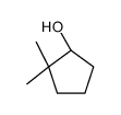 (1R)-2,2-dimethylcyclopentan-1-ol结构式
