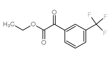 (3-三氟甲基苯基)乙醛酸乙酯结构式