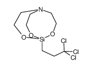 1-(3,3,3-trichloropropyl)silatrane结构式