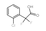 2-(2-氯苯基)-2,2-二氟乙酸结构式