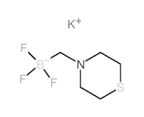 4-三氟硼酸钾甲基硫代吗啉结构式