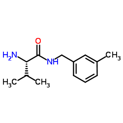 N-(3-Methylbenzyl)-L-valinamide Structure