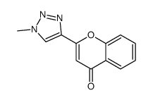 2-(1-methyltriazol-4-yl)chromen-4-one结构式
