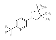 2-氟甲基吡啶-5-硼酸频哪醇酯结构式