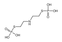 2-(2-phosphonosulfanylethylamino)ethylsulfanylphosphonic acid Structure