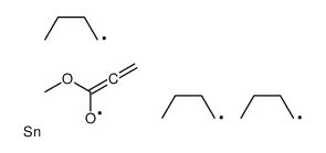 2-(三丁基锡烷基)丙烯酸甲酯结构式