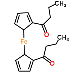 1,1'-Dibutyrylferrocene structure