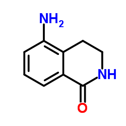5-amino-3,4-dihydroisoquinolin-1(2H)-one结构式