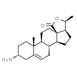 (20S)-3α-Amino-20-hydroxypregn-5-en-18-oic acid γ-lactone picture