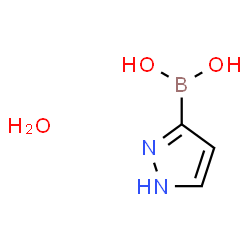 Pyrazole-3-boronic Acid Hydrate Structure