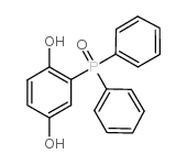 2,5-二羟苯基(二苯基)氧化膦结构式