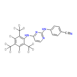 Dapivirine-d11 Structure