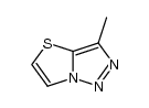 3-Methyl-1,2,3-triazolo[5,1-b]thiazole结构式