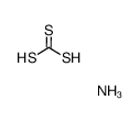 trithiocarbonic acid, ammonium salt (1:2) Structure