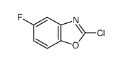 2-氯-5-氟苯并恶唑结构式