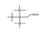 2-allyl-1,1,1,3,3,3-hexamethyl-2-(trimethylsilyl)trisilane Structure