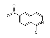 1-Chloro-6-nitroisoquinoline Structure