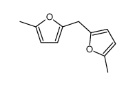 2,2'-METHYLENEBIS(5-METHYLFURAN)结构式