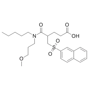 CCK-A受体抑制剂1结构式