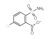 Benzenesulfonamide,4-chloro-2-nitro- Structure