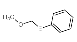 Methoxymethyl Phenyl Sulfide Structure