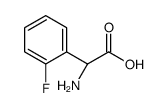 (2R)-2-amino-2-(2-fluorophenyl)acetic acid Structure