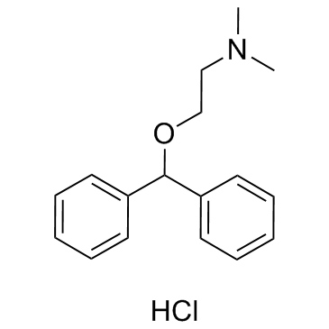 Diphenhydramine Hydrochloride Structure