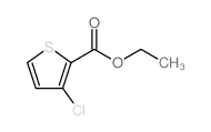 3-氯噻吩-2-羧酸乙酯结构式