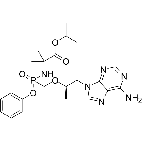 (1R)-Tenofovir amibufenamide Structure
