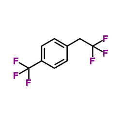 1-(2,2,2-Trifluoroethyl)-4-(trifluoromethyl)benzene结构式