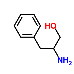 2-Amino-3-phenylpropan-1-ol structure