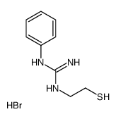 1-phenyl-2-(2-sulfanylethyl)guanidine,hydrobromide结构式