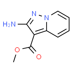 2-氨基吡唑并[1,5-a]吡啶-3-羧酸甲酯结构式