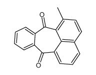 1-methyl-pleiadene-7,12-dione结构式