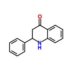 2-Phenyl-2,3-dihydroquinolin-4(1H)-one Structure