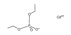cadmium diethyl phosphate Structure