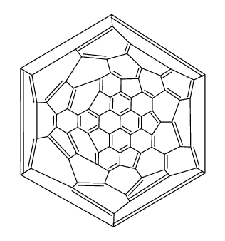 fullerene C84 Structure