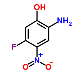2-氨基-5-氟-4-硝基苯酚图片
