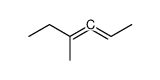 4-methyl-2,3-hexadiene Structure