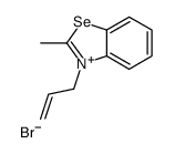 2-methyl-3-prop-2-enyl-1,3-benzoselenazol-3-ium,bromide结构式
