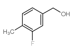 3-fluoro-4-methylbenzyl alcohol Structure