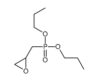 2-(dipropoxyphosphorylmethyl)oxirane Structure