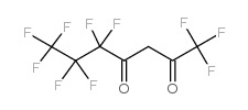 1,1,1,5,5,6,6,7,7,7-decafluoro-2,4-heptanedione structure
